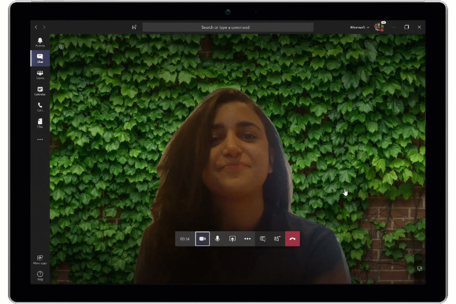 Microsoft Teams custom background