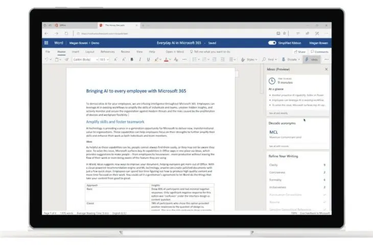 Microsoft Word Ideas