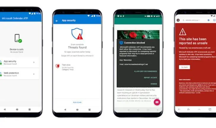 Test de Microsoft Defender ATP-app nu op Android