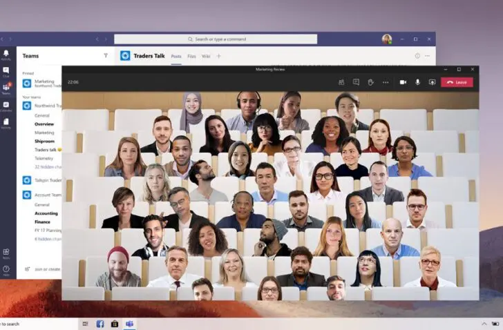 Microsoft Teams Together Mode