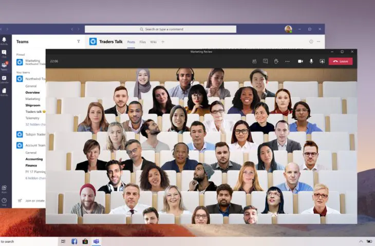 Microsoft Teams Together Mode