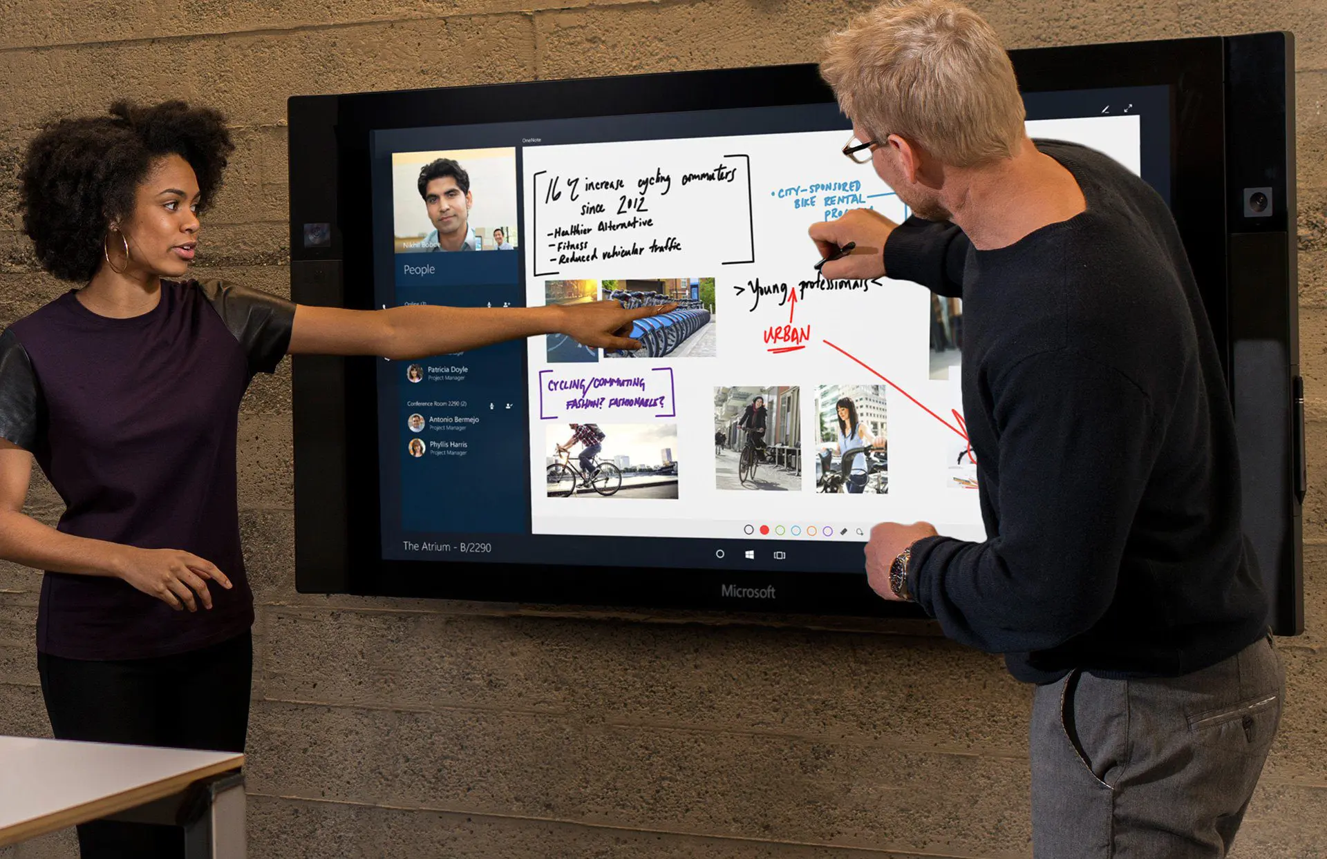 Microsoft maakt details van Surface Hub V2 in 2018 bekend