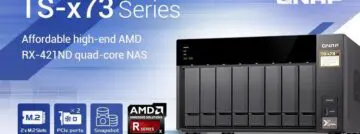 QNAP kondigt NAS-serie TS-x73 met quadcore AMD-processor aan