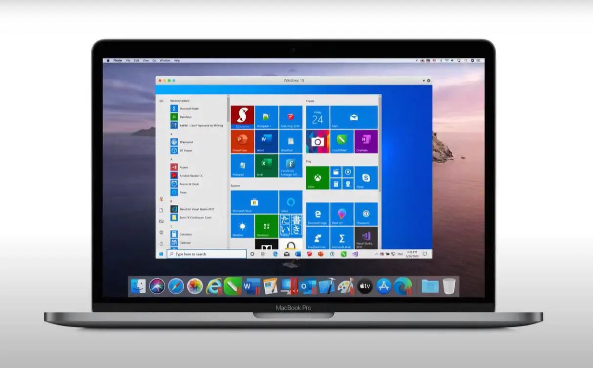 Parallels Desktop 16 omarmt macOS Big Sur