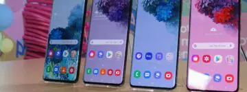 Samsung Galaxy S20 line-up