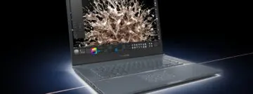 Asus StudioBook S zet numeriek klavier op het touchpad
