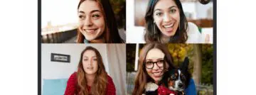 Skype background blur