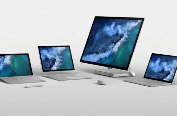 Surface line-up