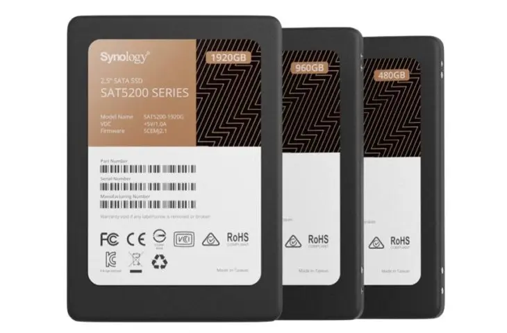 Synology lanceert eigen SSD’s