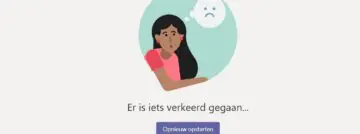 Inloggen in Microsoft Teams is momenteel onmogelijk (update)