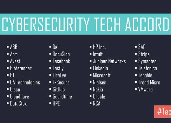 Facebook, Microsoft en andere techgiganten sluiten security-akkoord