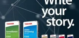 Toshiba onthult HDD’s S300 en V300 voor videobewaking en -streaming