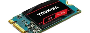 Toshiba kondigt RC100 NVMe SSD aan