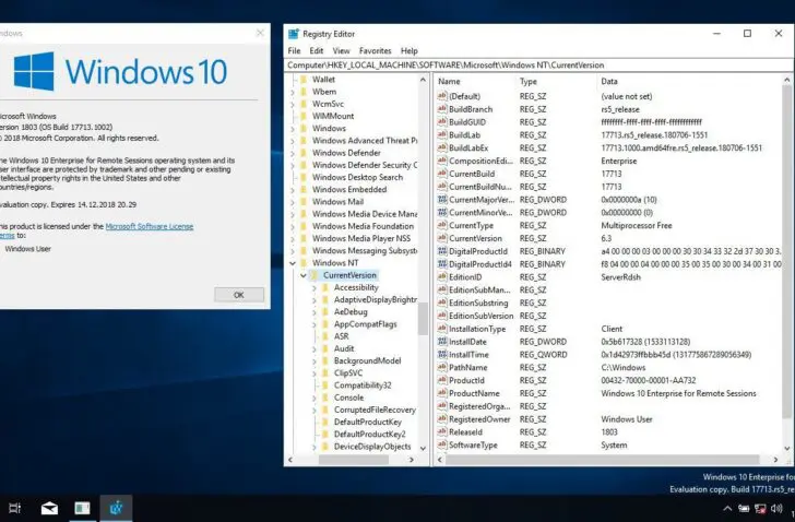 Windows 10 Enterprise for Remote Sessions