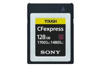 Sony lanceert CF-kaart met SSD-snelheid voor creatieve pro’s