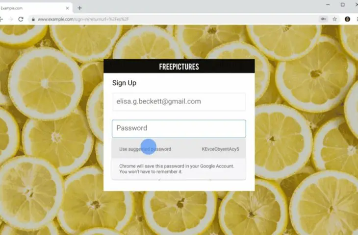 chrome login