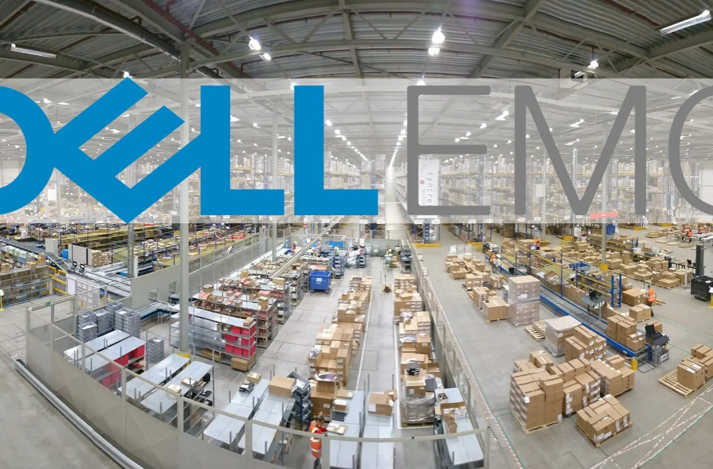 Dell EMC tour door fulfillment center; de lange weg van de doos met je bestelling