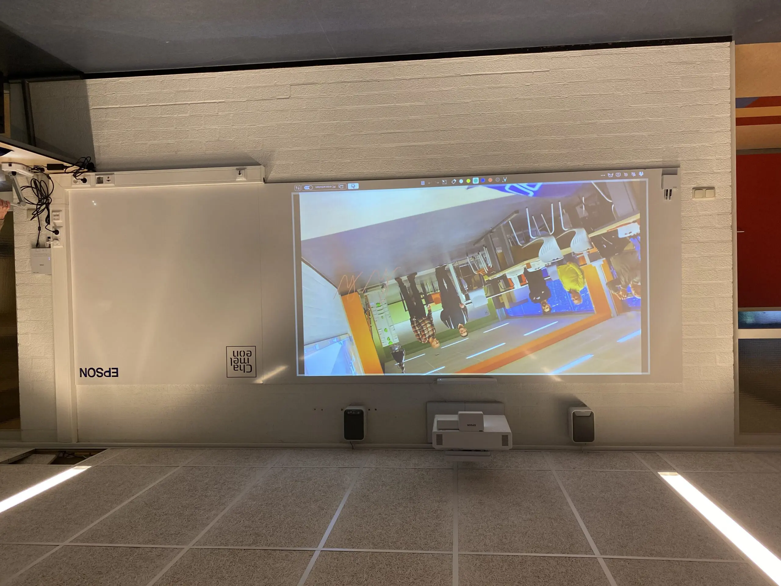 epson projector whiteboard