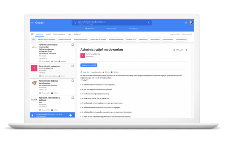 google vacatures