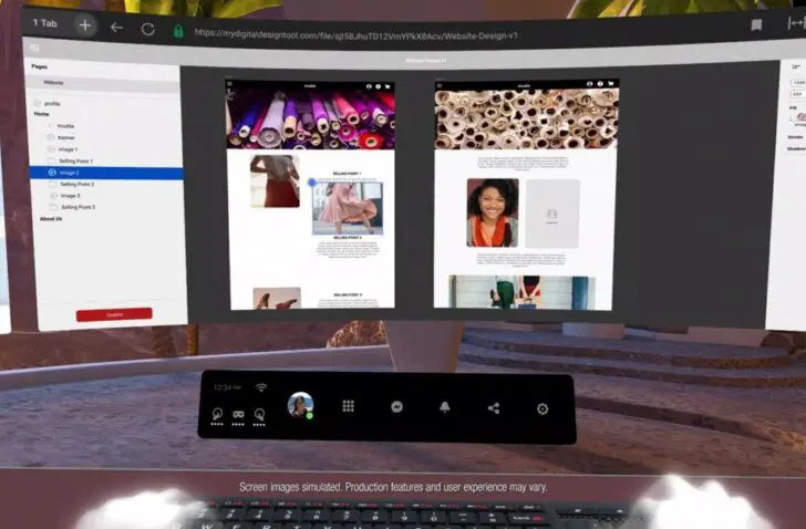 oculus facebook infinite office