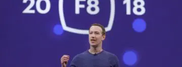 Mark Zuckerberg op F8 2018