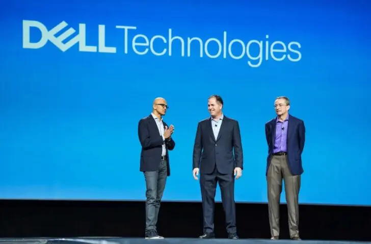 Satya Nadella, Michael Dell, Pat Gelsinger