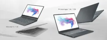 Ook MSI lanceert zakelijke Comet Lake-laptops