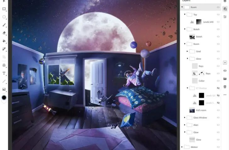 photoshop ipad dream