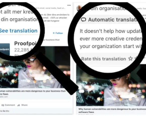 LinkedIn brengt vertaalfunctie naar zijn feed