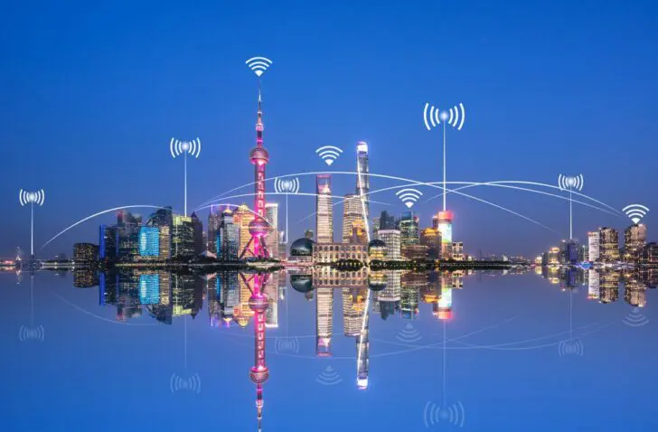 China Shanghai smart city