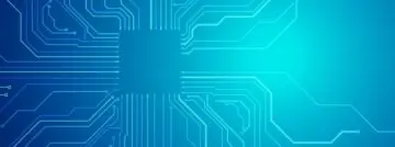 blauwdruk intel chip