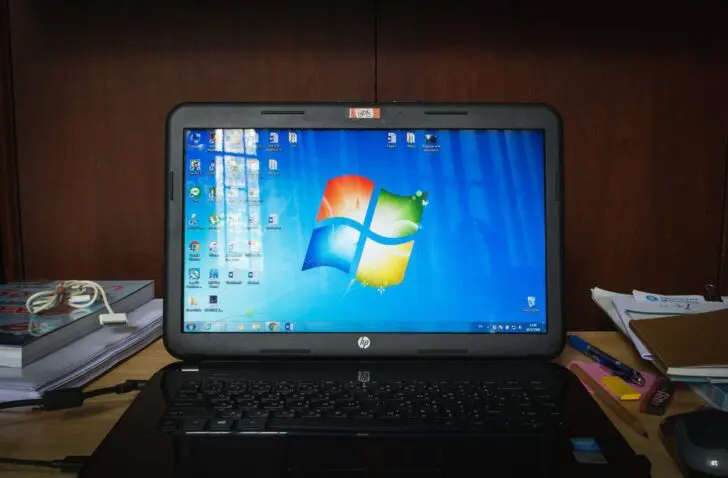 Windows 7 laptop