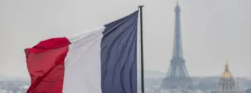 franse vlag parijs
