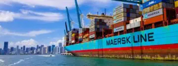 Maers containerschip