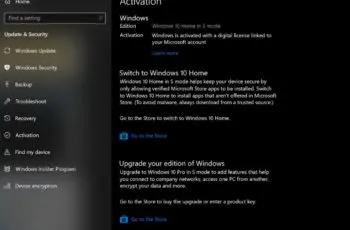 Wissel binnenkort flexibel tussen Windows 10 Home, Pro en S-varianten