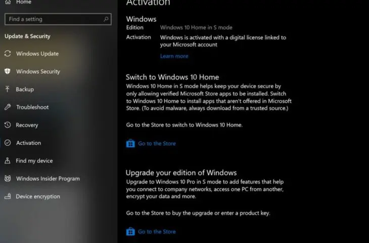Wissel binnenkort flexibel tussen Windows 10 Home, Pro en S-varianten
