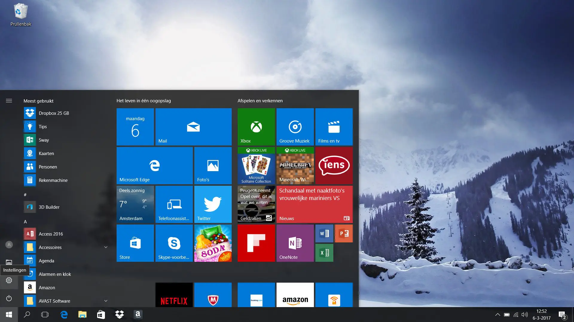 Laatste Windows 10 Preview online voor nieuwe Spring Creators Update