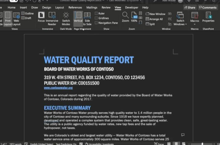 Microsoft Word Dark Mode Maakt Binnenkort Ook Je Pagina Zwart Itdaily