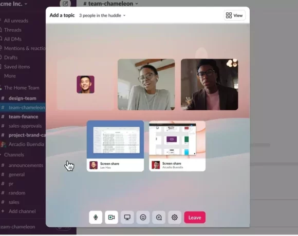 Slack geeft Huddles video om meer gebruikers naar de informele ontmoetingsplaats te lokken