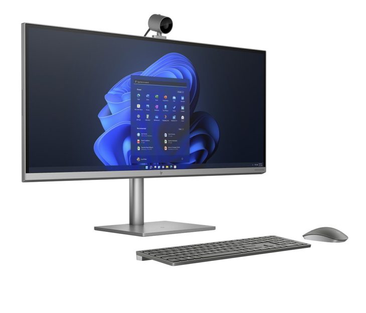 PC desktop HP All-in-One da 34 pollici