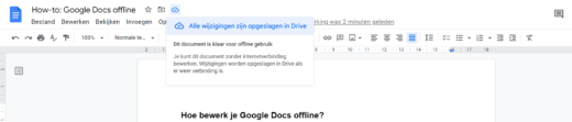 google docs extensie chrome