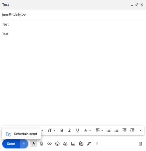 e-mail plannen gmail