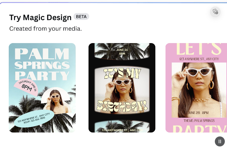 Canva Magic Design