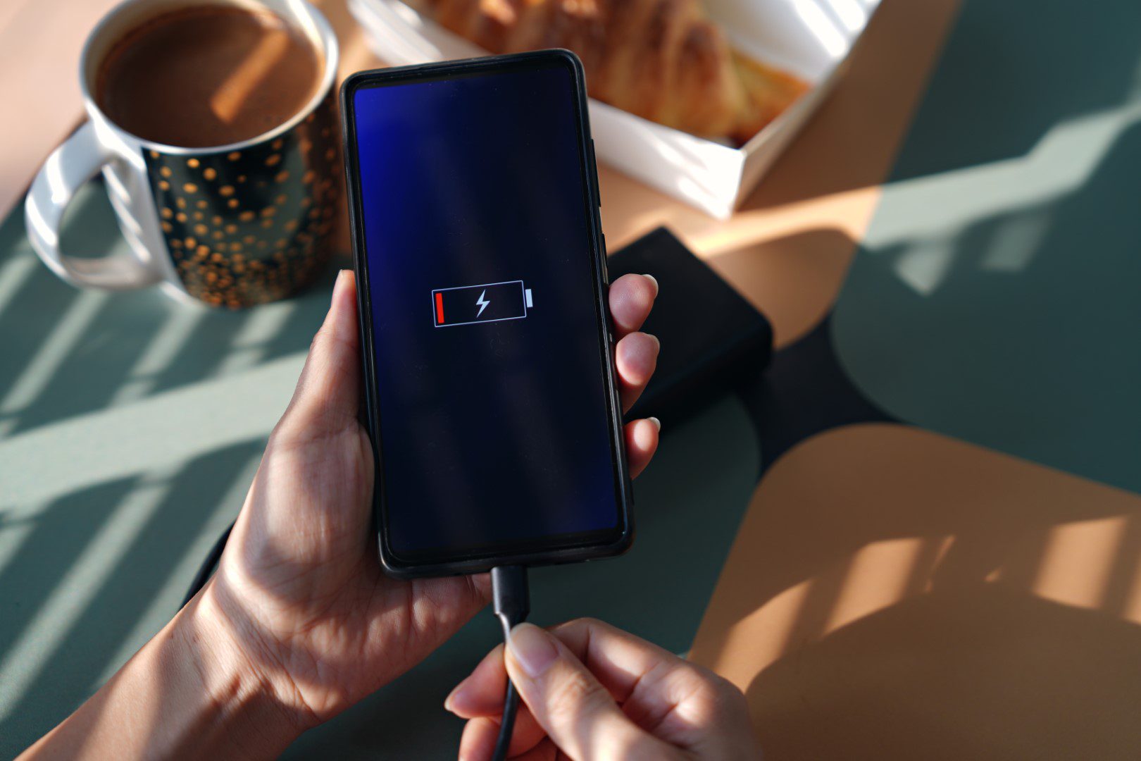 Will we soon see battery status on Android smartphones?