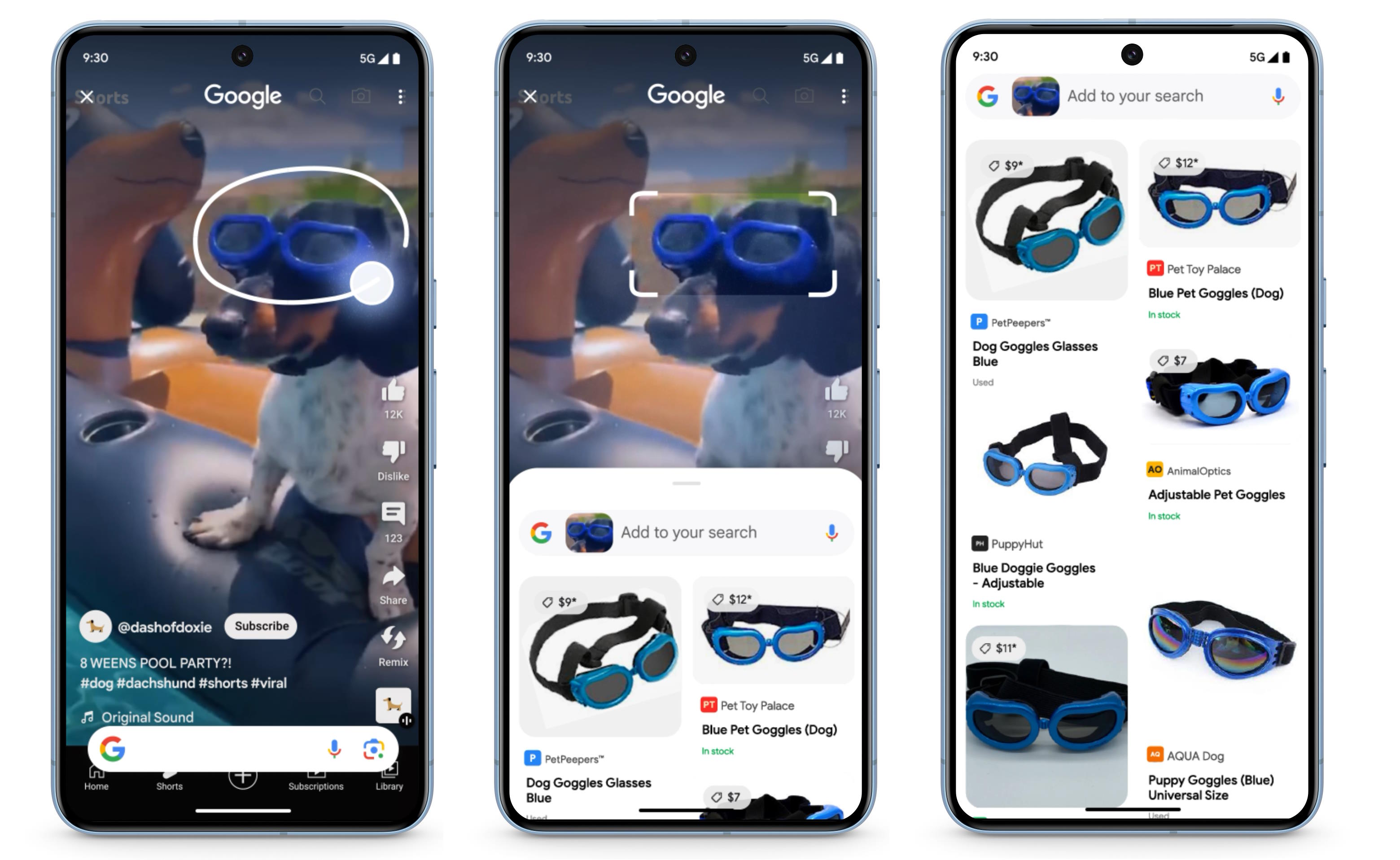 From now on, draw circles on your phone to search on Google