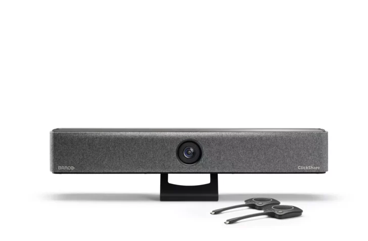 Barco lanceert ClickShare Bar: videobalk met ingebouwde audio