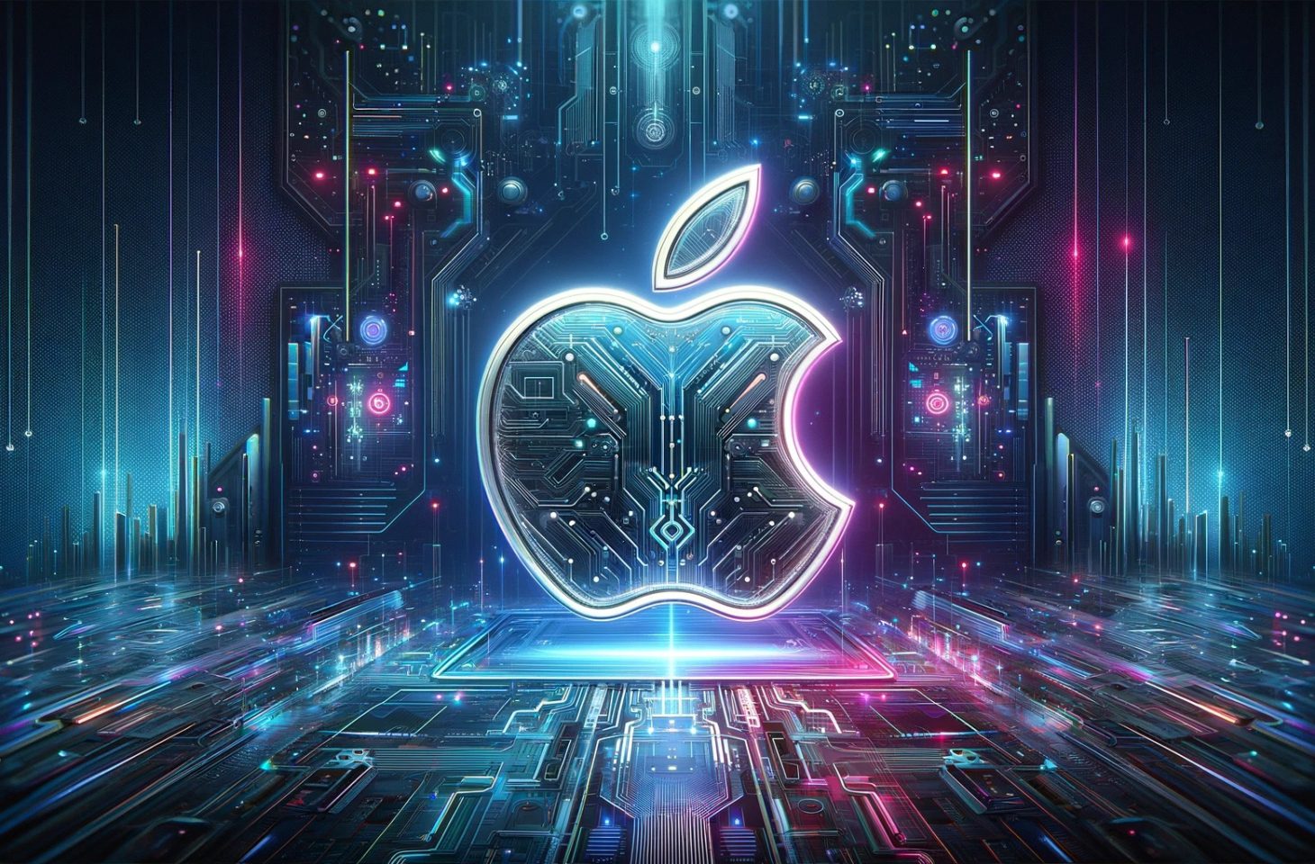 apple logo digitaal