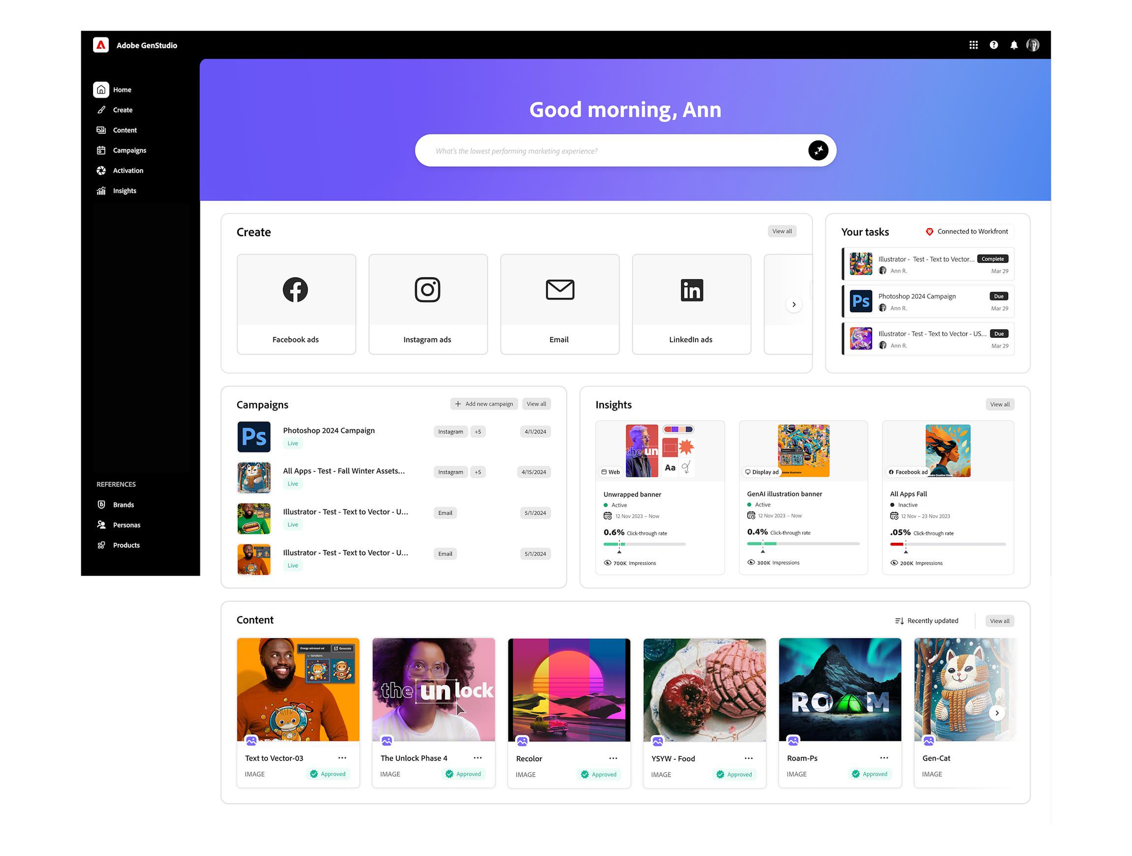 Adobe integrates generative AI into GenStudio and Firefly