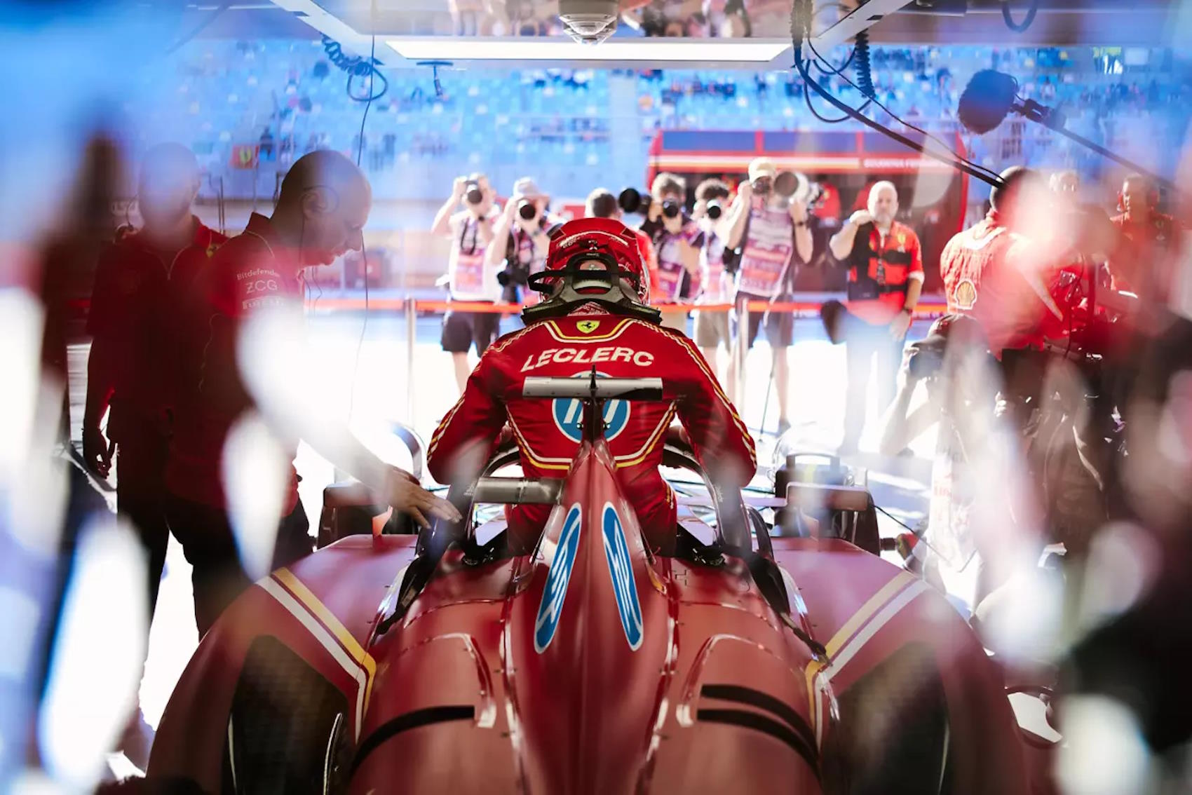 HP title sponsor of the Ferrari F1 team