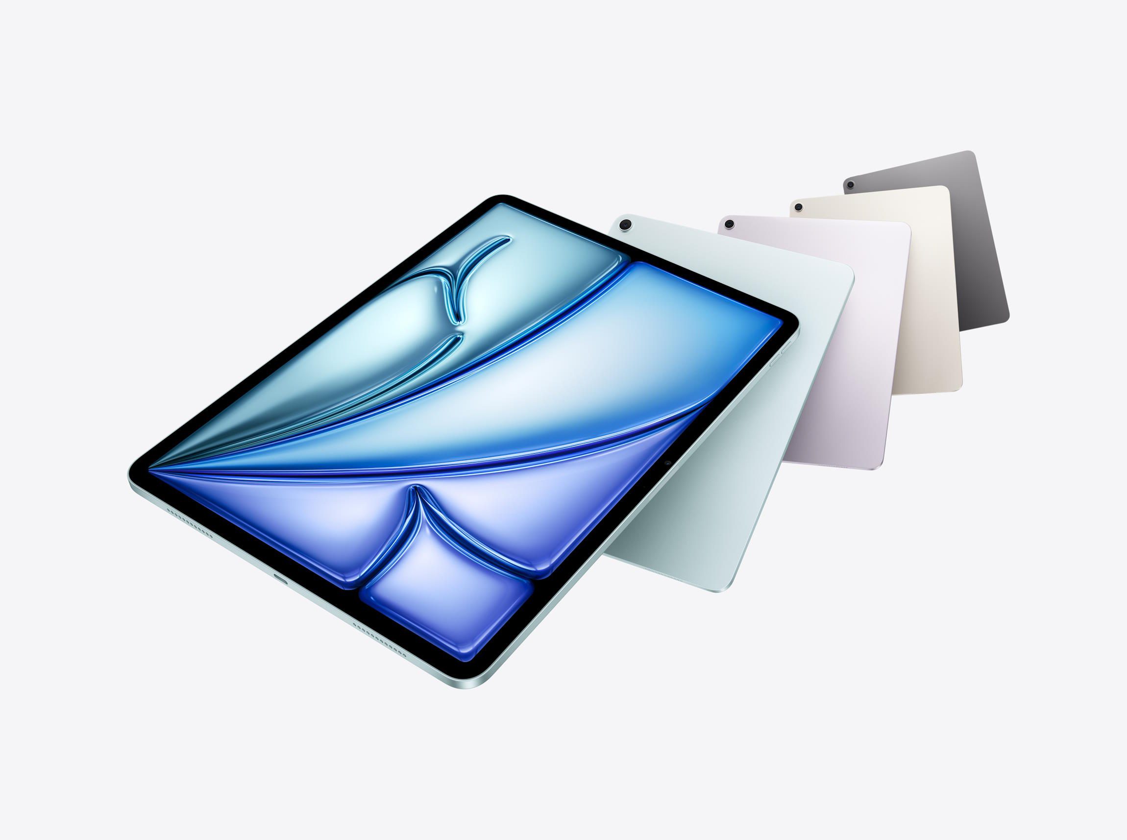 The iPad Air gets a larger 13-inch model, an M2 chip and fresh colors